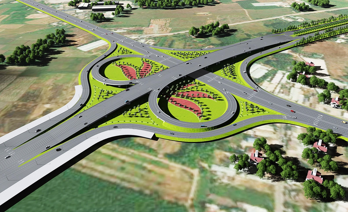 Đã bàn giao 49/60 ha đất cho dự án thi công tuyến đường T1 sân bay Quốc tế Long Thành