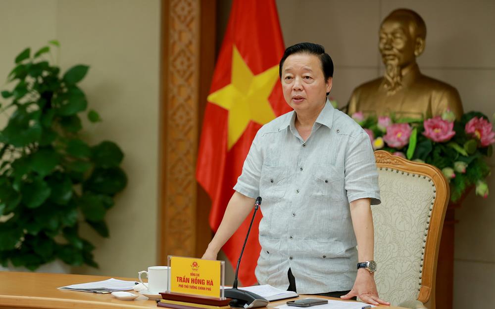 Phó Thủ tướng Trần Hồng Hà họp Tổ công tác Dự án đầu tư xây dựng Cảng hàng không quốc tế Long Thành